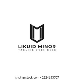 Letter LM logo design template
