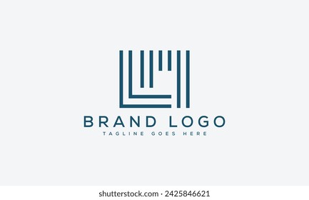 letter LM logo design vector template design for brand.