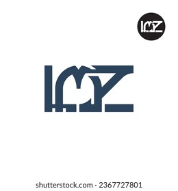 Letter LMZ Monogram Logo Design