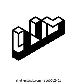 Letter LNM Building Creative Logo Design