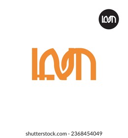 Letter LNM Monogram Logo Design 