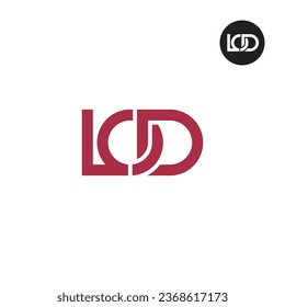 Letter LOD Monogram Logo Design