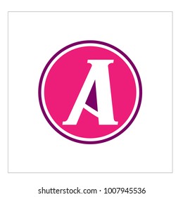 letter a logo