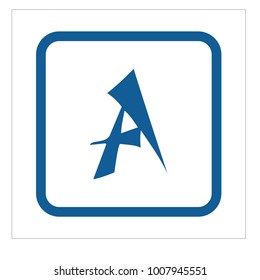 letter a logo