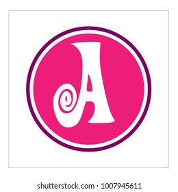 letter a logo