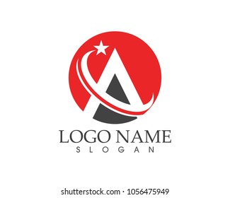 A letter logo