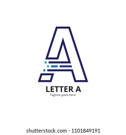 Letter  A Logo