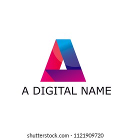 Letter A logo