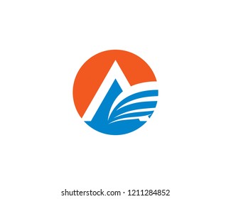 A letter logo