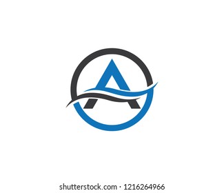 A letter logo