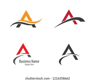 A letter logo