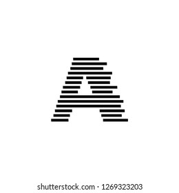 A letter logo