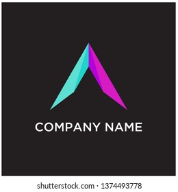letter A logo