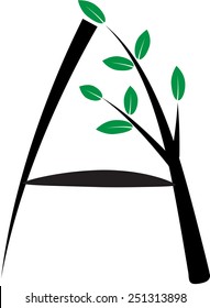 Letter A logo