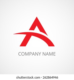 Letter A logo