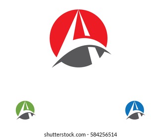 A letter logo