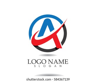 A letter logo 