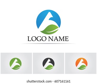 A letter logo