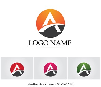 A letter logo