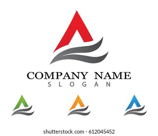 A letter logo