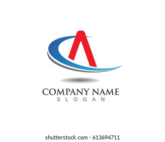 A letter logo