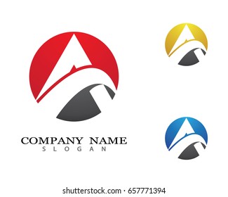A Letter Logo