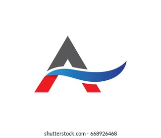 A Letter Logo