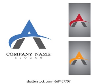 A Letter Logo