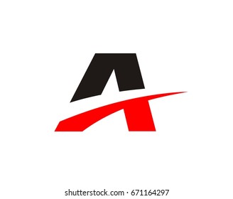 A letter logo