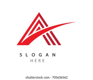 A Letter Logo