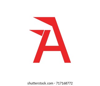 Letter A logo
