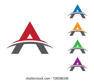 A Letter Logo