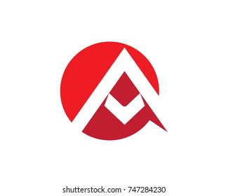 A Letter Logo
