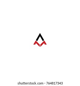 am letter logo