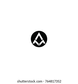 am letter logo