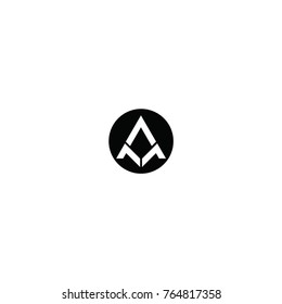 am letter logo