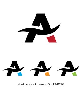 Letter A logo