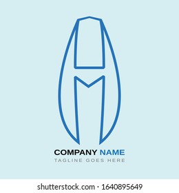 Letter Logo A. Clean and unique A letter logo design. Flat letter logo for blog. IT, company, industries etc.