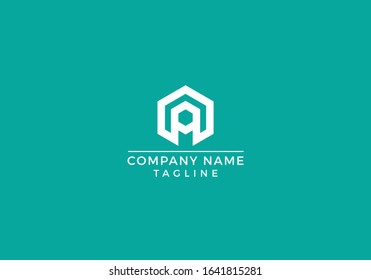 A Letter Logo Abstract Design in Vector Editable File.