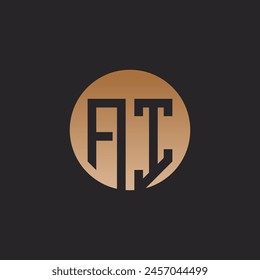 Letter logo AI simple concept Premium Vector