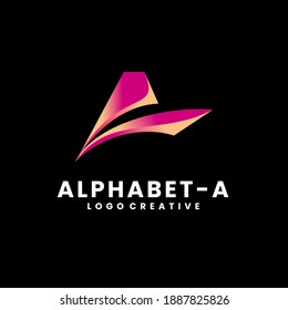 Letter A Logo Alphabet A logo