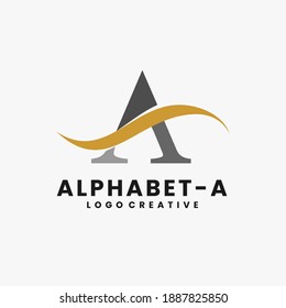 Letter A Logo Alphabet A logo