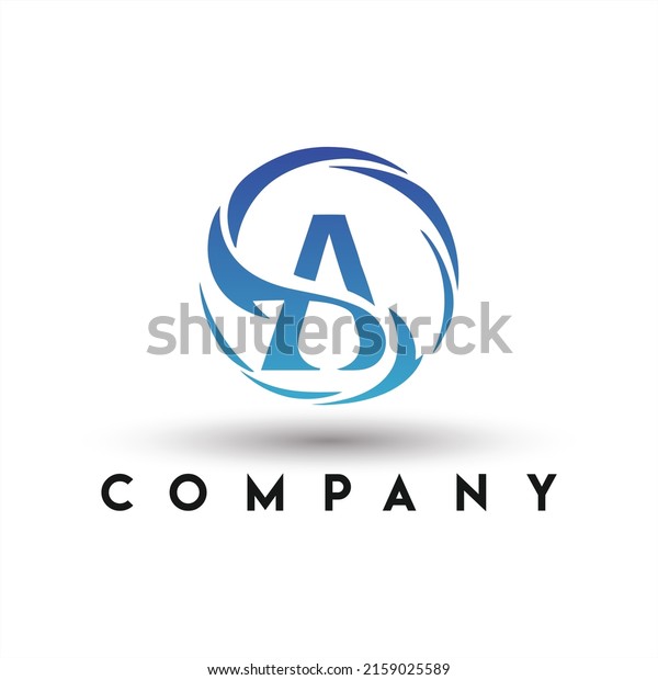 A Letter Logo. Alphabet\
Letter Logo