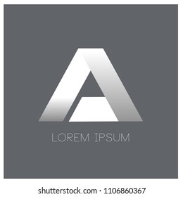A Letter Logo, alphabet logo design