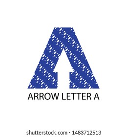 letter a logo. alphabet logotype vector design