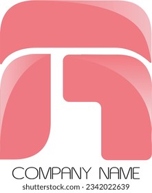 A letter logo. A anyone with initial letter of name with letter A. can take this logo for industries. e commerce logo. logo for business