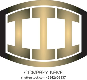 Leí el logo. Alguien con una carta inicial de nombre con la carta I. puede llevar este logotipo a las industrias. logotipo de comercio electrónico. logotipo para empresas