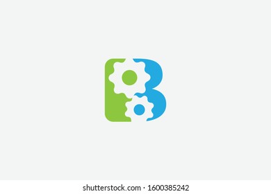 640 B Gear Logo Images, Stock Photos & Vectors | Shutterstock