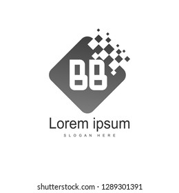 Letter Logo BB Template Vector Design