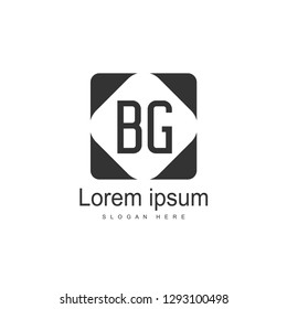 Letter Logo BG Template Vector Design